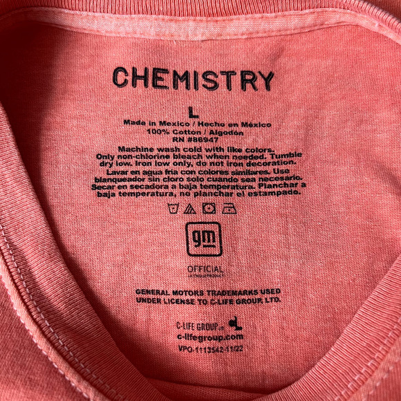 Chemistry Orange Camaro Graphic Tee - Picture 5 of 5